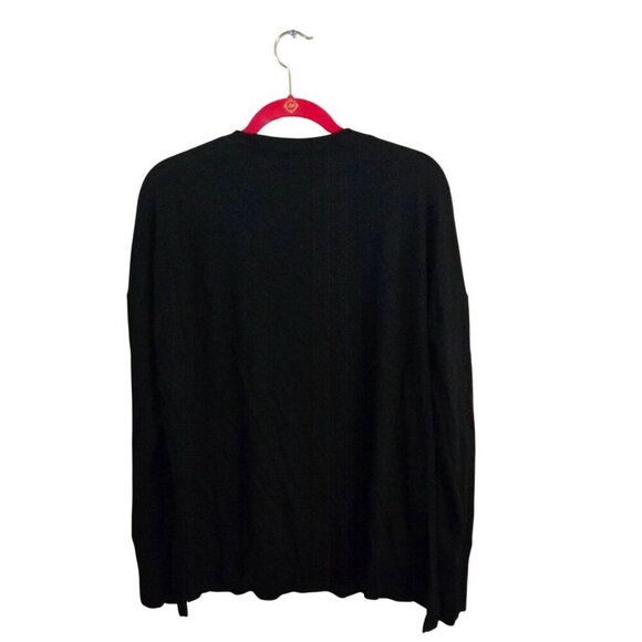 Glyder Lounge Long Sleeve Black Slit Side Soft Jersey Size XL - Picture 3 of 10